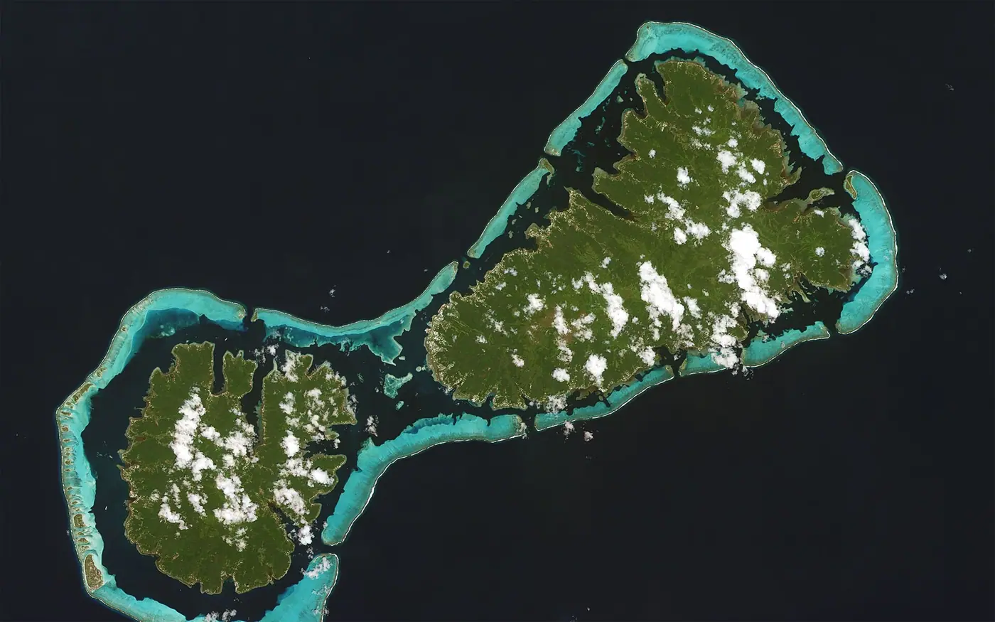 Vue de Raiatea