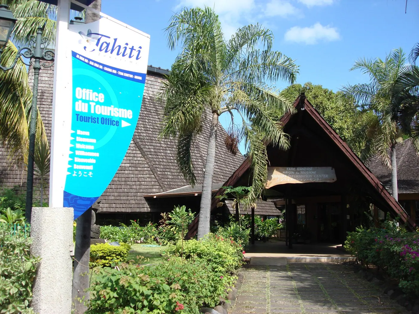 Tourist information office in Papeete