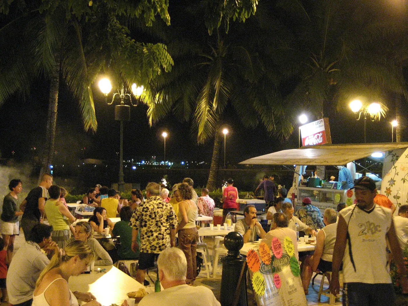 Street life in Papeete