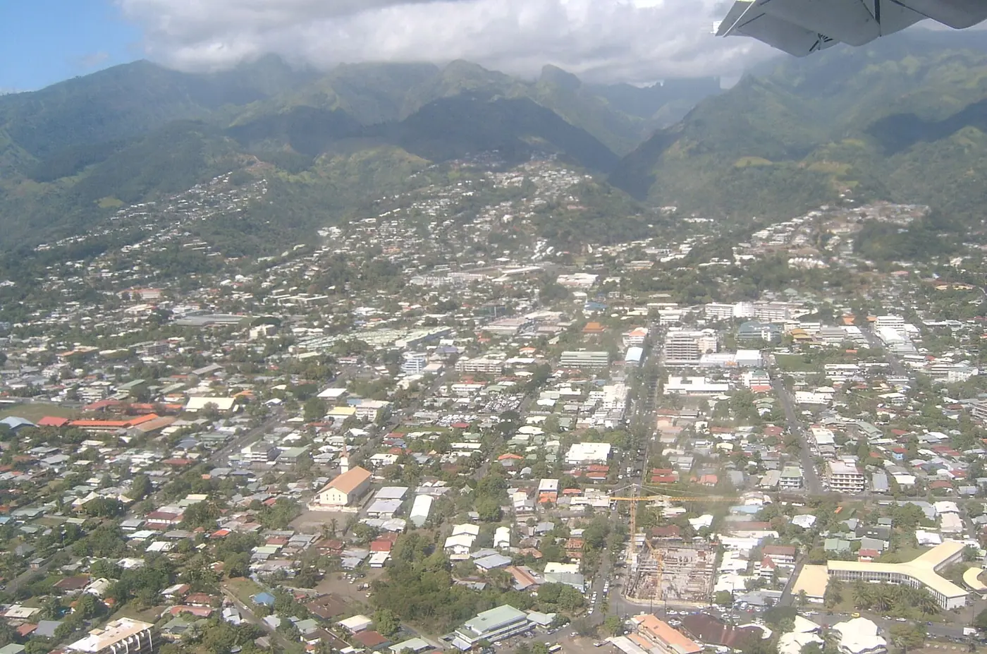 Vue de Papeete