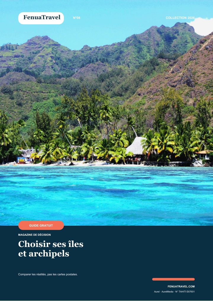 Couverture du guide FenuaTravel N°08 Choisir ses îles