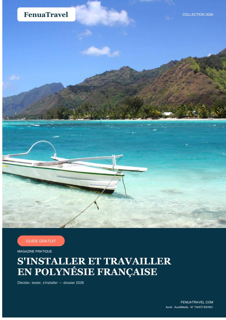 Couverture du guide FenuaTravel N°01 Digital nomade