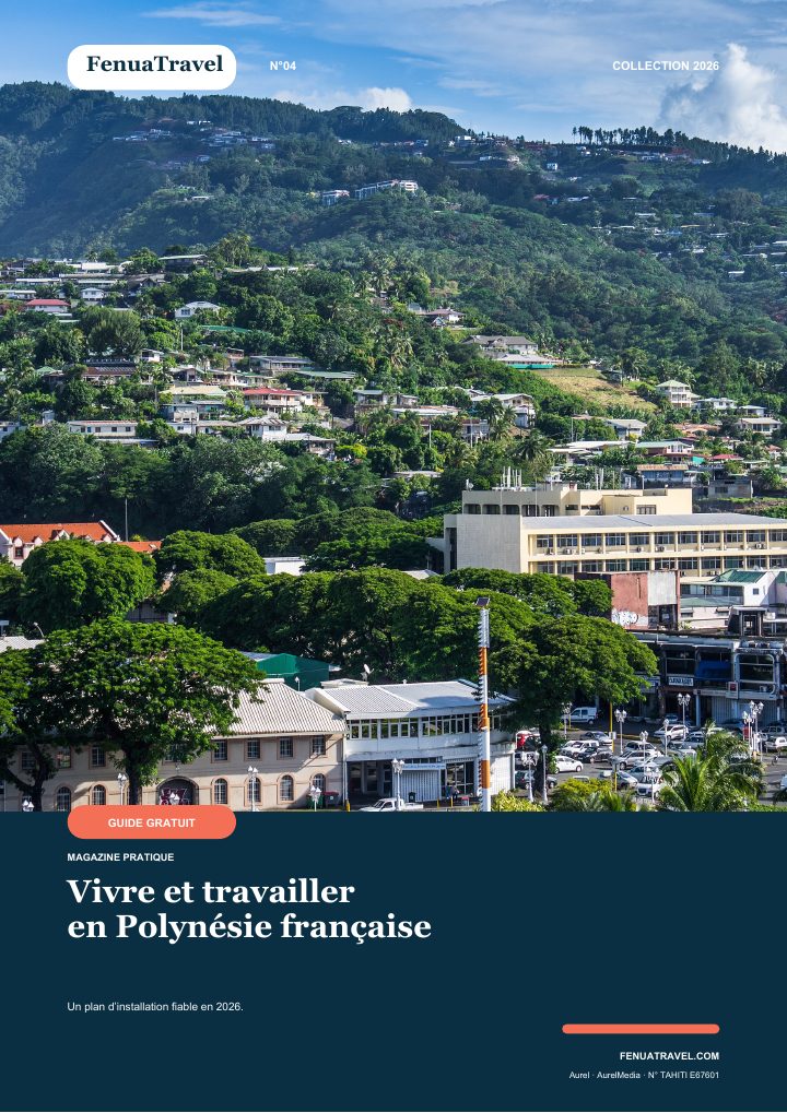 Couverture du guide FenuaTravel N°04 Vivre et travailler