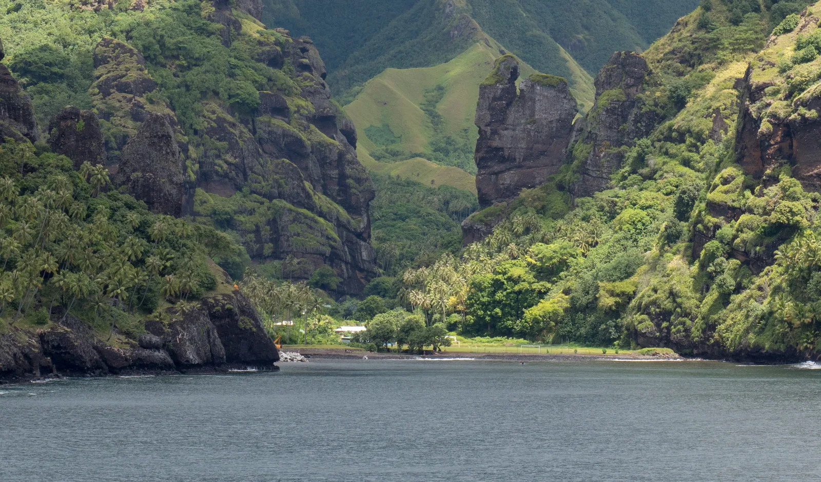 Baie de Hanavave à Fatu Hiva